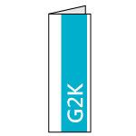 G2K短邊摺式對摺